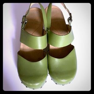 DANSKO green sandals
